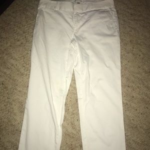 Banana Republic White Pants